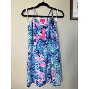 NWT xs Dusk Silk Dress Shade Seekers